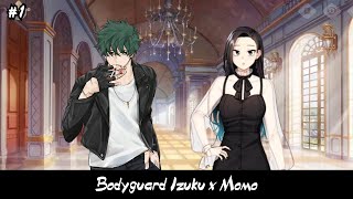 Bodyguard Izuku x MomoMini Series  Episode 1 Fresh Beginnings  MHA Texting Story [upl. by Ranie]