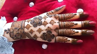 Back Hand Mehndi Design  Eid Mehndi designs  bridal mehndi  mehandi  mehndi ke design  mehendi [upl. by Jennine906]