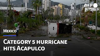 Mexico races to help battered Acapulco after major hurricane  AFP [upl. by Courtund724]