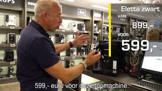 DeLonghi Eletta Cappuccino ECAM 44660B van 899 voor 599  weekendknaller [upl. by Hamilton878]