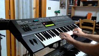 Yamaha DX7 II demo [upl. by Tormoria250]