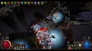 324 35 Div Budget Tornado Shot Build Showcase  Path of Exile [upl. by Enohs985]