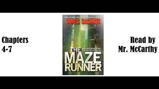 The Maze Runner Chapter 4 5 6 and 7 [upl. by Nediarb]