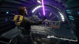 Jedi Fallen Order  Every Lightsaber color Ignition sound [upl. by Arimaj]