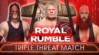 RISULTATI WWE ROYAL RUMBLE 2018 SPECIAL RETURN [upl. by Pardo]