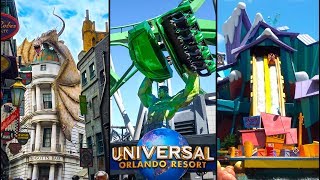 Top 10 Fastest Rides at Universal Orlando  Universal Studios Florida amp Islands of Adventure [upl. by Chance]