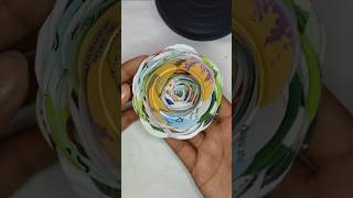 Diy paper rose flower 🌹 shorts diy youtubeshorts craft paperflower [upl. by Ayram]