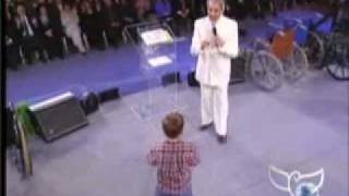 Benny Hinn  Little Boy receives Gods Power [upl. by Nahsar]