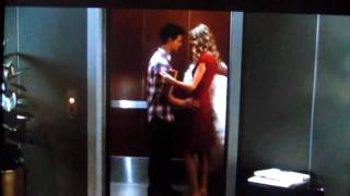 Taylor Lautner amp Taylor Swift Kissing Scene in Valentines Day  Elevator [upl. by Roselyn]