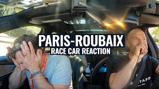 The best team car footage you will ever see  INEOS Grenadiers Paris Roubaix 2022 Highlights [upl. by Anaoy]