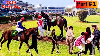 Pakistan Derby 2024  Lahore Race Club  Horse Race  LRC  Part 1 [upl. by Hutchings]