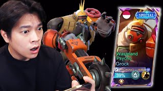 Review Skin Grock Special  Mobile Legends [upl. by Rolo]