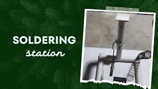 How to Make Soldering Iron Station At Homemade [upl. by Joelly]