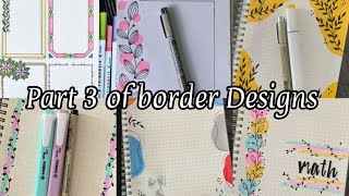 Part 3 of border Designs  The Design Creations [upl. by Tocci]