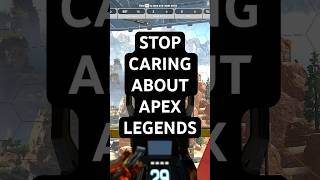 PRO TIP STOP 🛑 Caring About Apex Legends [upl. by Christalle]