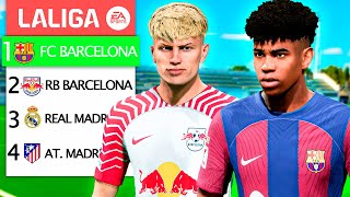 RED BULL BARCELONA Cap2 Modo Carrera FC 2024 [upl. by Ahsema132]