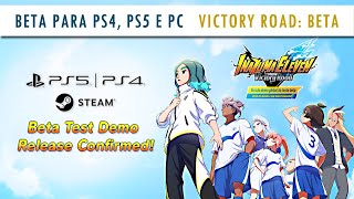 BETA do novo INAZUMA ELEVEN sairá para PS4 PS5 e PC  Inazuma Eleven Victory Road 2024 [upl. by Uoliram440]