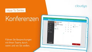 How to Cloudya Die Cloud Telefonanlage von NFON erfolgreich nutzen Konferenzen [upl. by Clorinda]