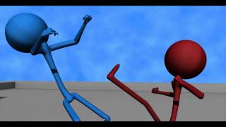 3D Stickman Fight [upl. by Ilatfen]