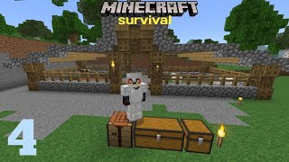 Minecraft survival series membuat kandang hewan episode 4 [upl. by Aria314]