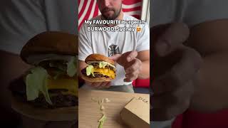 Cheeseburger Factory MustTry BURGER in Burwood Sydney [upl. by Lily]