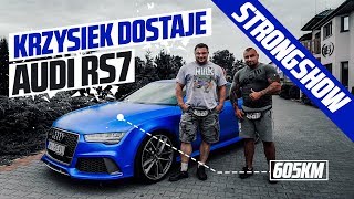 Strongshow Krzysiek dostaje Audi RS7 605KM [upl. by Sathrum993]