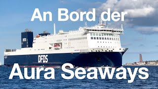 DFDS Aura Seaways an Bord  Erster DFDSNeubau seit 40 Jahren [upl. by Erolyat]