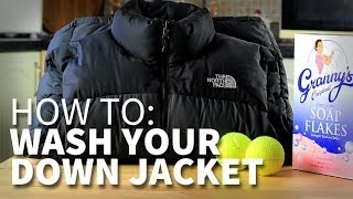 How to wash your down jacket [upl. by Dante]