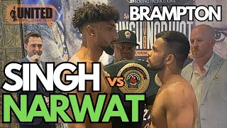 Biggest Fight Of The Year SUKHDEEP SINGH vs SAGAR NARWAT Media Weigh Ins [upl. by Lamar]