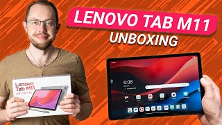 Lenovo Tab M11 with Pen Unboxing amp First Impressions [upl. by Emory]