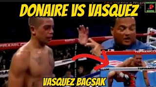 Vasquez BAGSAK Nonito Donaire Panalo  WBO SuperBantam Championship [upl. by Casimire643]