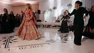 BRIDES DANCE I SURME DANI I Arham and Zoyas Reception I Pakistani Wedding Dances [upl. by Dorree772]