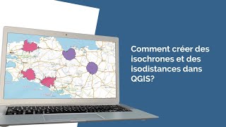 Comment créer des isochrones et des isodistances dans QGIS [upl. by Eednim625]