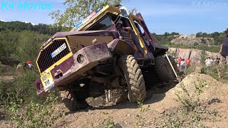 6x6 Off Road Truck Trial  Grosstagebau Kamsdorf 2022 [upl. by Anived]