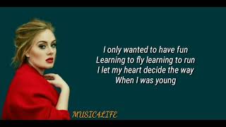 Adele  Million Years Ago Lyrics [upl. by Lamek]