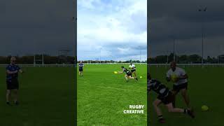 Scrum half passing skills rugbycreative rugbydrills skills rugbyunion rugby drills rugbylife [upl. by Oiramed979]