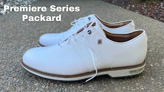 Footjoy Premiere Series Packard Golf Shoes Review  Tiger Woods Shoe of Choice [upl. by Kella]