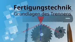 Grundlagen Trennen Keilwinkel  Zeichnerische Ermittlung der Schnittkräfte  Kräfteparallelogramm [upl. by Imre]