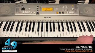 Yamaha PSRE313 Keyboard  Tutorial [upl. by Octave]