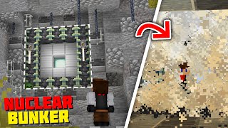 I Built a Post Apocalyptic Bunker in Minecraft [upl. by Willner134]