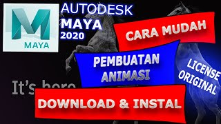 Cara Download Autodesk MAYA 2020  How to Download Autodesk MAYA 2020 Student Licence 3 Years [upl. by Malcolm]