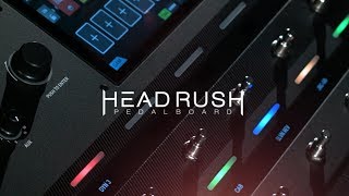 HeadRush Multi FX Processor Kirk Hammett effect  Gear4music Demo [upl. by Aitrop555]