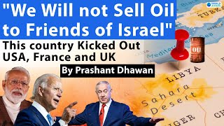 No oil will be sold to friends of Israel This country kicked out US UK and France over Gaza [upl. by Nomyaw]