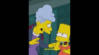 Bart is at school with the principals mom☺️ simpsons series [upl. by Ecarg]