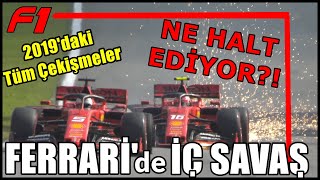 Ferraride İç Savaş I Vettel ile Leclercin 2019 ve 2020 Çekişme ve Kazaları I SERHAN ACAR ANLATIMI [upl. by Oguh190]