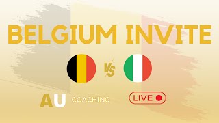 Belgium vs Italy  Belgium Invite [upl. by Jeanie]