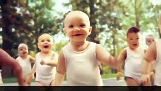 Baby dance in roller pub EVIAN and GANGNAMSTYLE [upl. by Loren415]