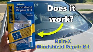 Mobile Car Mechanic  Does RainX Windshield Repair Kit Work [upl. by Gaby]