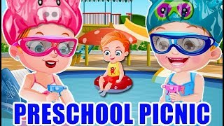 Baby Hazel Preschool Picnic  Fun Game Videos By Baby Hazel Games [upl. by Anaed]