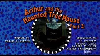 Arthur And The Haunted Treehouse Part 2 Title Card [upl. by Nedyaj944]